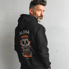 Aloha Hang Loose - Hoodie mit Back Print - Street Icon
