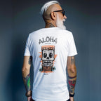 Aloha Hang Loose - Premium T-Shirt mit 2-seitigem Druck - Street Icon