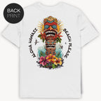 Aloha Totem - Premium T-Shirt mit Back Print - Street Icon