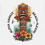 Aloha Totem - Premium T-Shirt mit Back Print - Street Icon