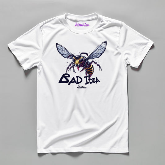 Bad Idea, Wasp - T - Shirt - Street Icon