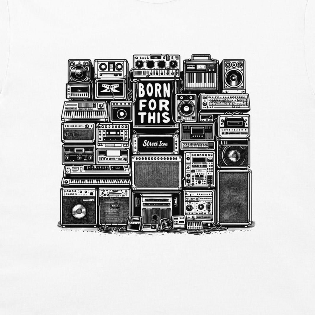 Born For This - Wall Of Sound - T - Shirt - Street Icon