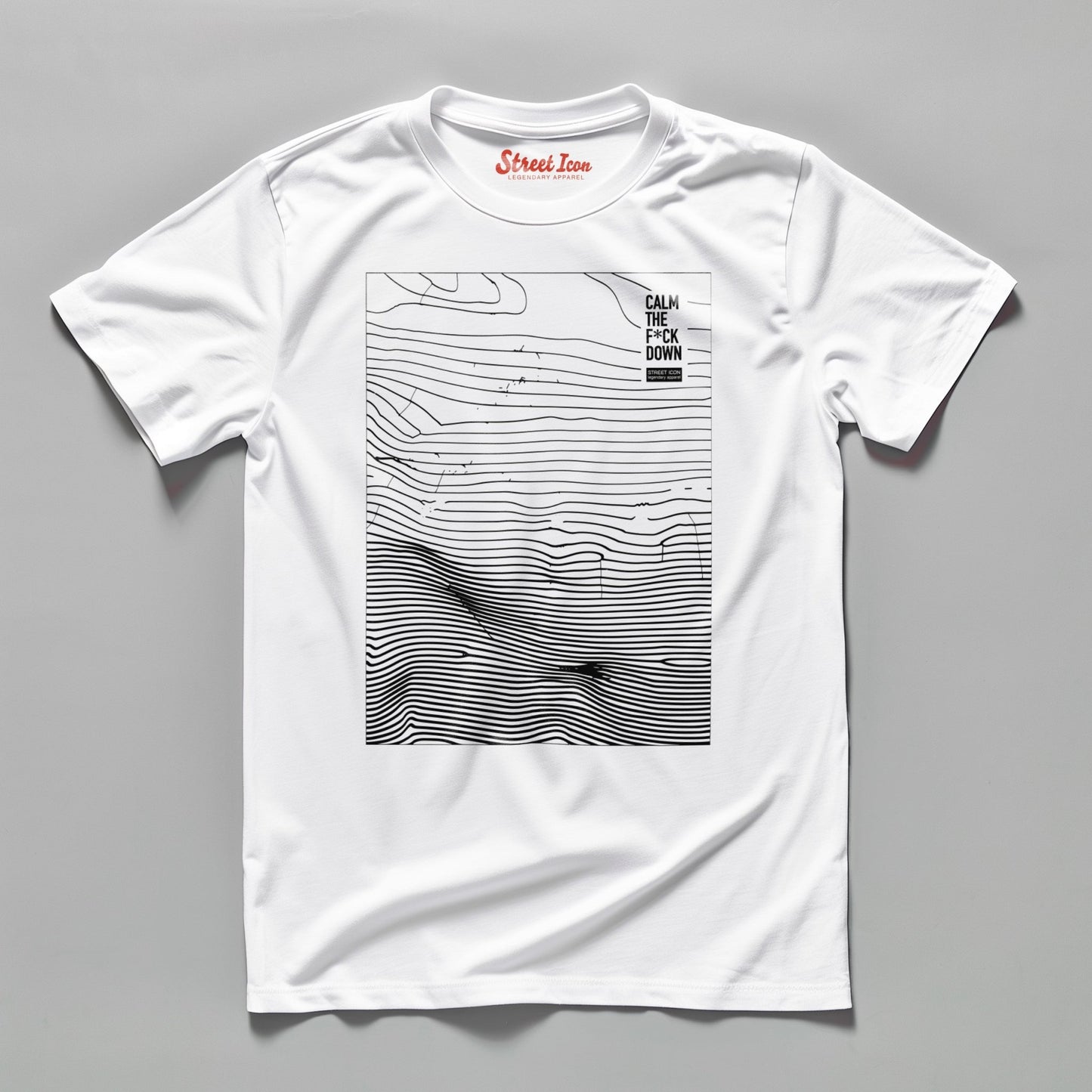 Calm Down - Premium T - Shirt - Street Icon