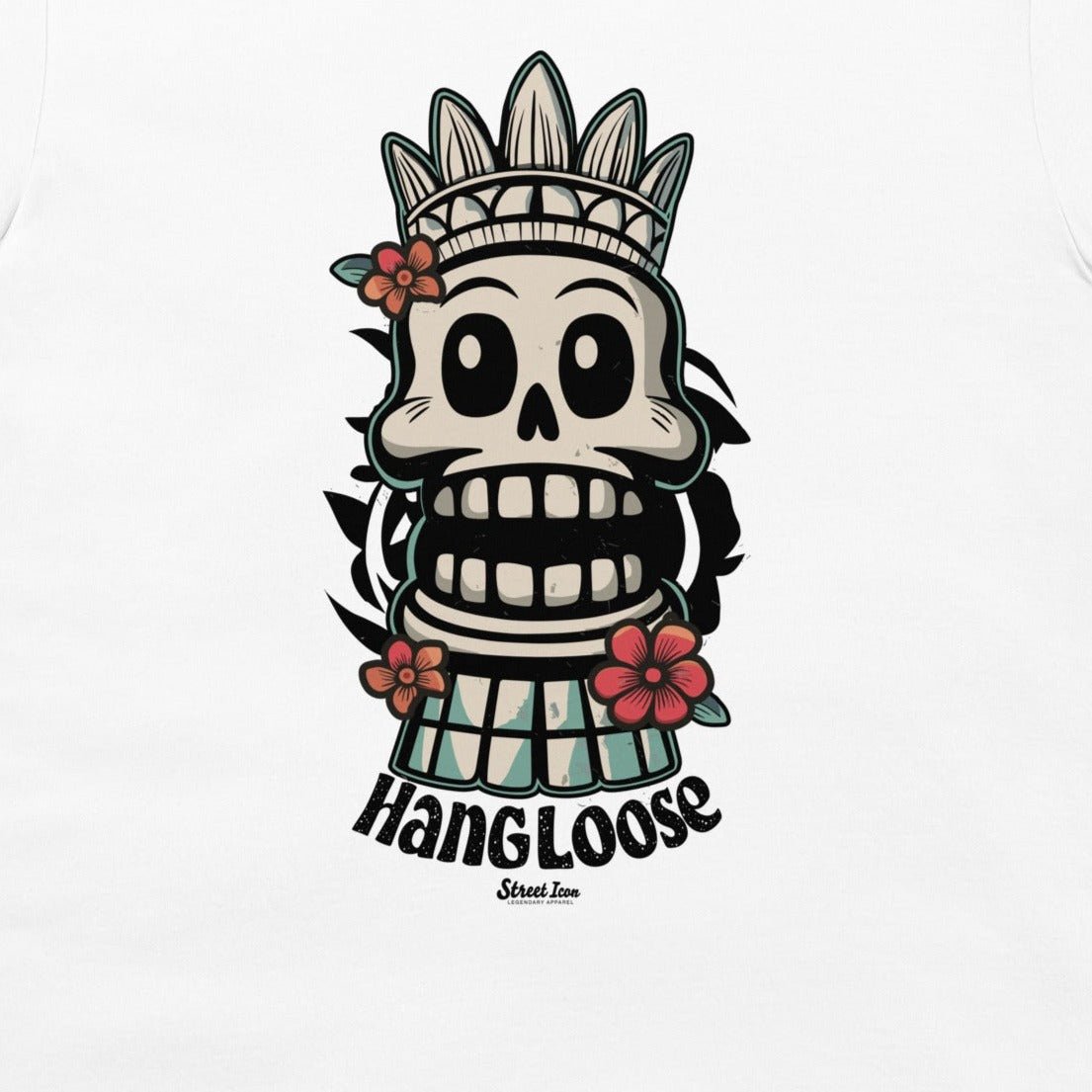 Cartoon Tiki - T-Shirt - Street Icon