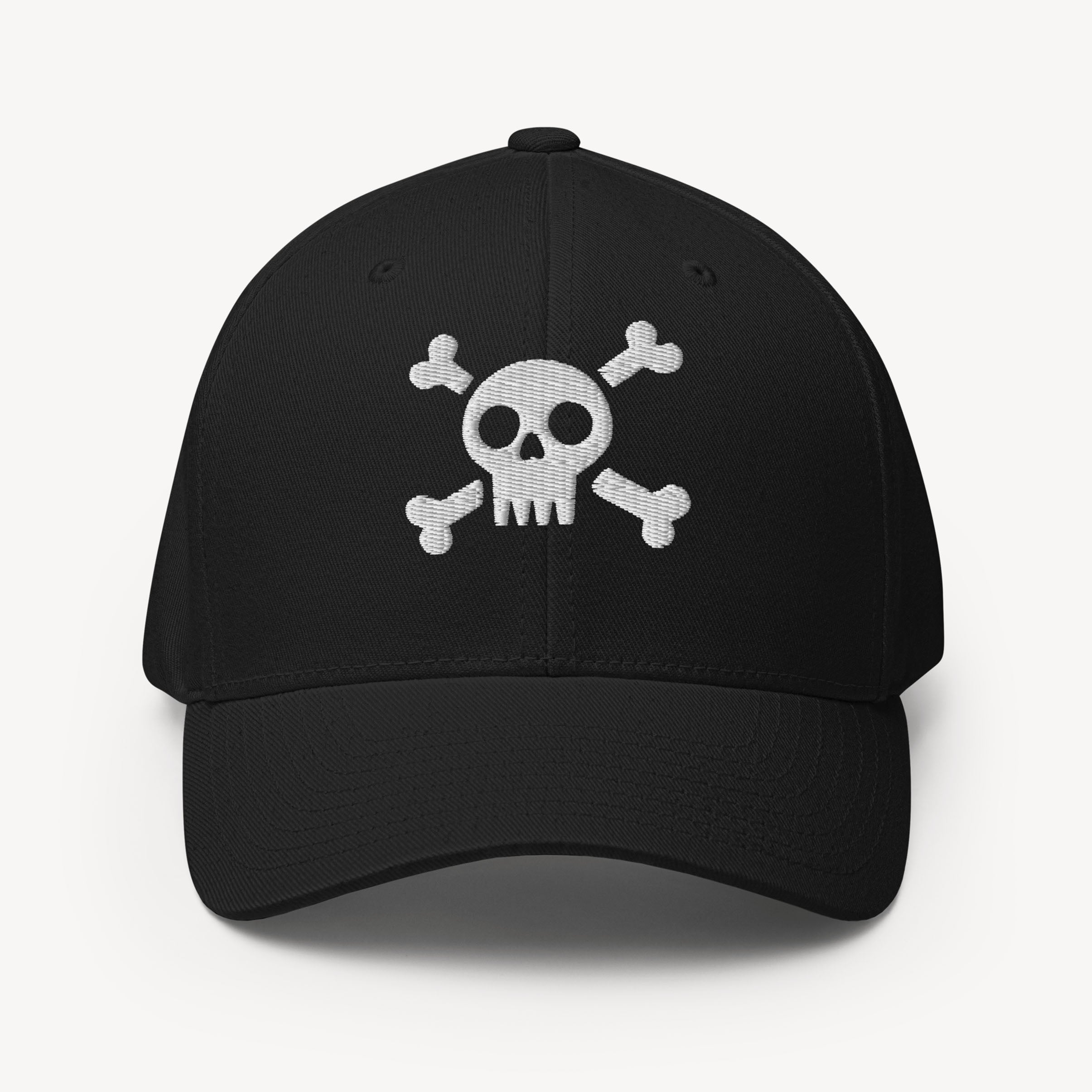 Skull - Dad Cap mit Strickmotiv - Street Icon