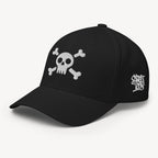 Skull - Dad Cap mit Strickmotiv - Street Icon