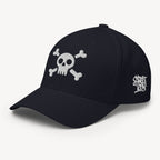 Skull - Dad Cap mit Strickmotiv - Street Icon