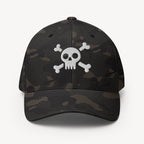 Skull - Dad Cap mit Strickmotiv - Street Icon