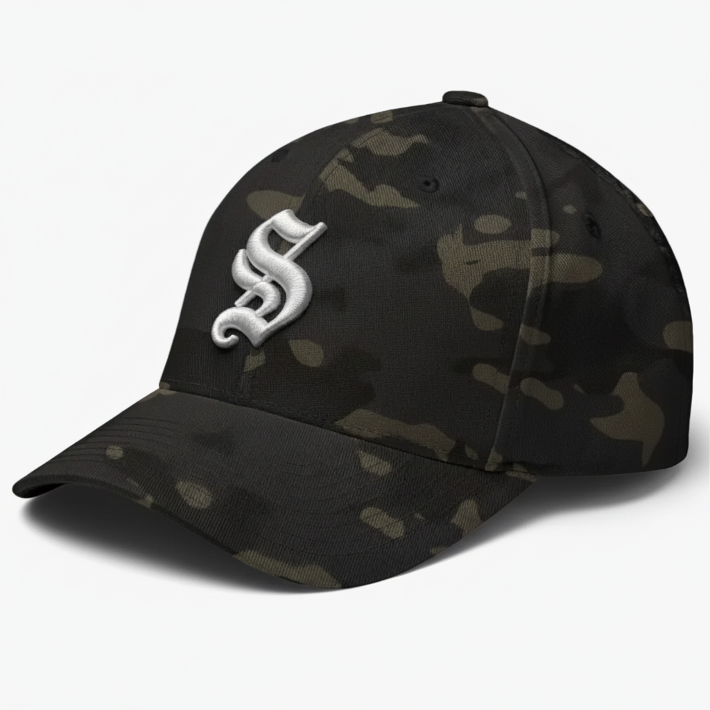 S - Dad Cap mit 3D Stickmotiv