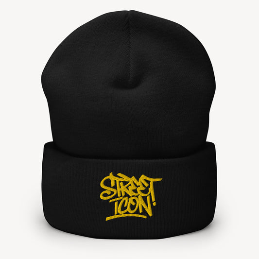 Street Icon / Tag - Umgeschlagene Beanie