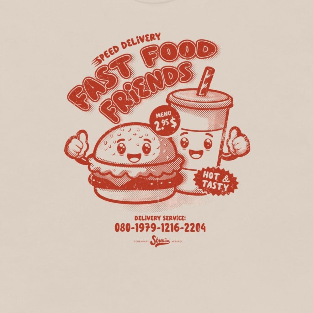 Fast Food Friends - T - Shirt - Street Icon