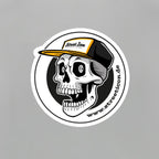 Skate Skull - Aufkleber - Street Icon