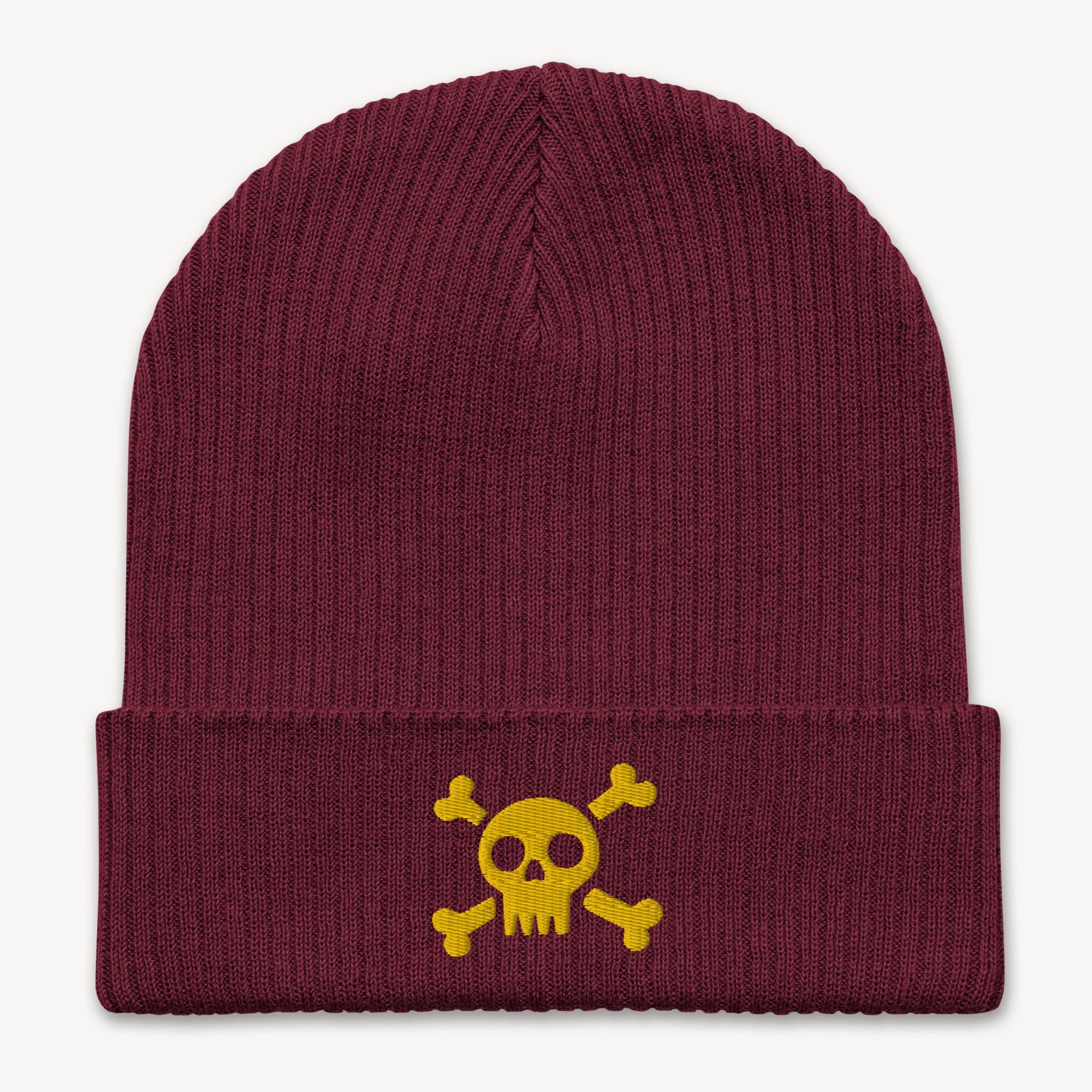 Skull - Beanie mit Stickmotiv - Street Icon