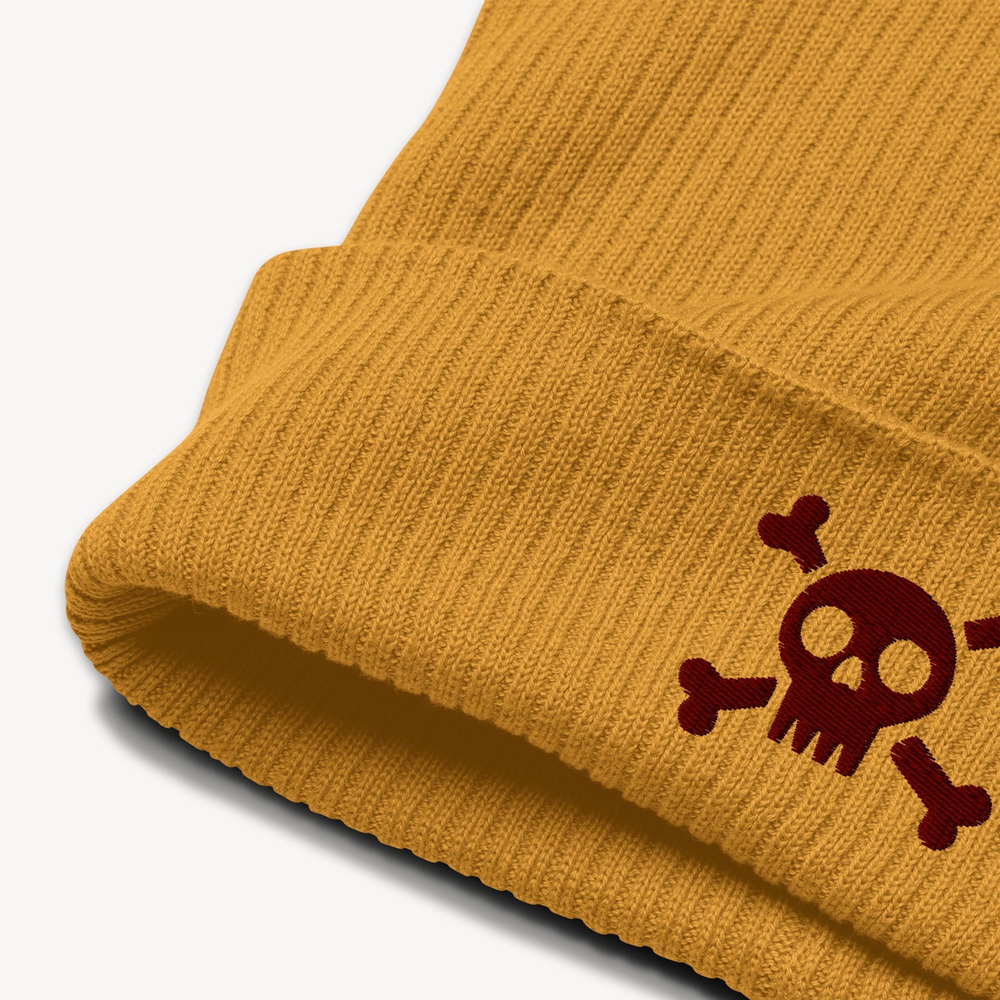 Skull - Beanie mit Stickmotiv