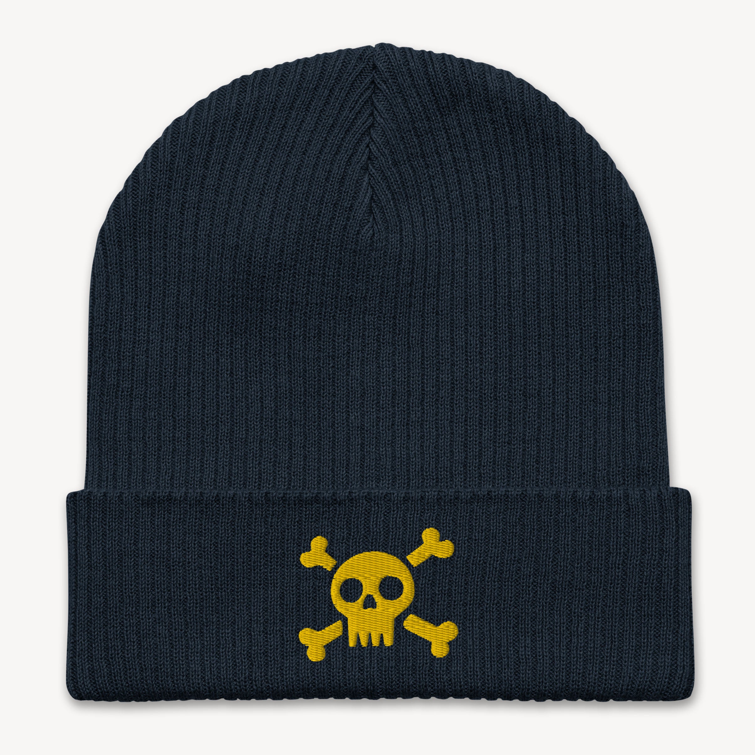 Skull - Beanie mit Stickmotiv - Street Icon