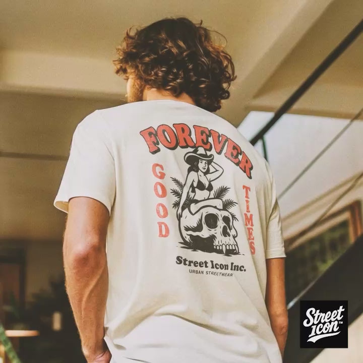 Cowgirl Forever T-Shirt mit 2-seitigem Print