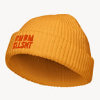 RNDM BLLSHT Fisherman Beanie – Gold