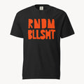RNDM BLLSHT Print - Heavy Cotton T-Shirt – Schwarz