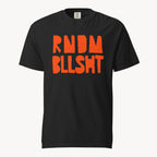 RNDM BLLSHT Print - Heavy Cotton T-Shirt – Schwarz