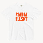 RNDM BLLSHT Print - Heavy Cotton T-Shirt – Weiß