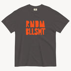 RNDM BLLSHT Print - Heavy Cotton T-Shirt – Vintage Black