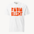 RNDM BLLSHT Print - Heavy Cotton T-Shirt – Weiß