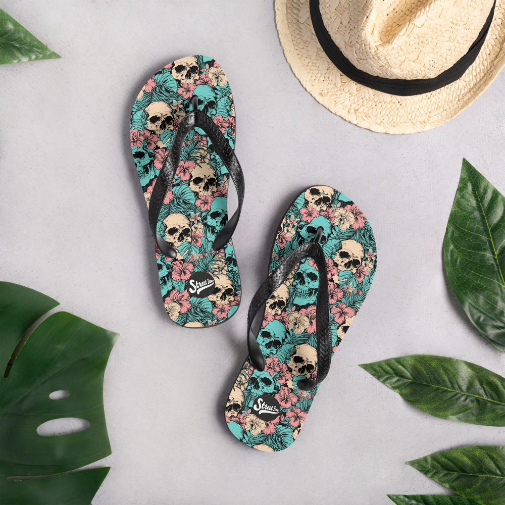 Hawaii Skull - Flip-Flops (Unisex)