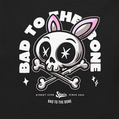 Bad Bone Bunny - T-Shirt mit 2-seitigem Druck