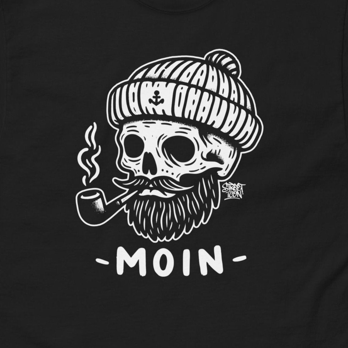 Moin Skull T-Shirt - Street Icon