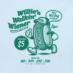 Willie's Walkin' Wiener - T-Shirt mit Backprint - Street Icon