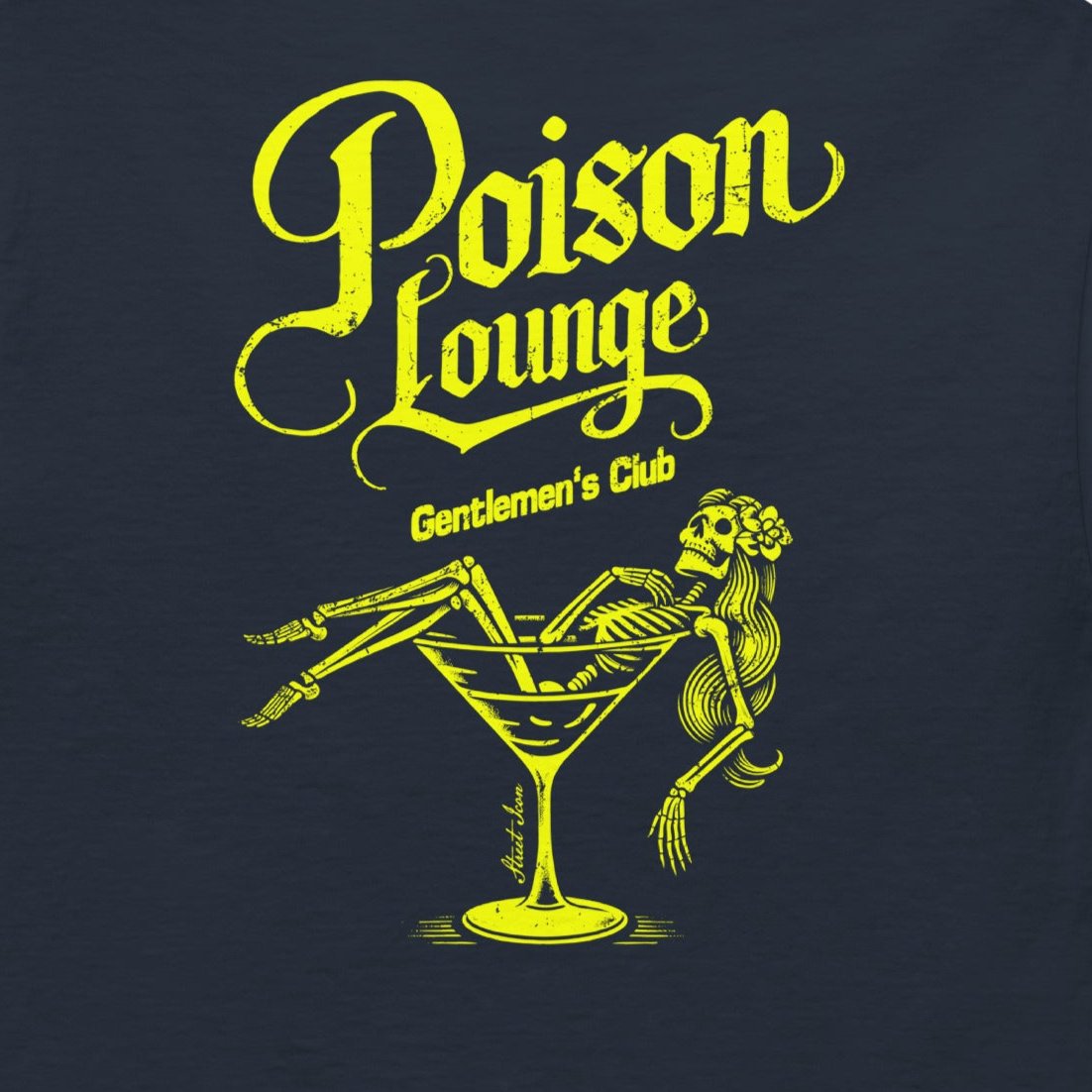 Poison Lounge M1 - T-Shirt mit Backprint