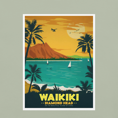 Waikiki Vintage - Heavy Cotton T-Shirt