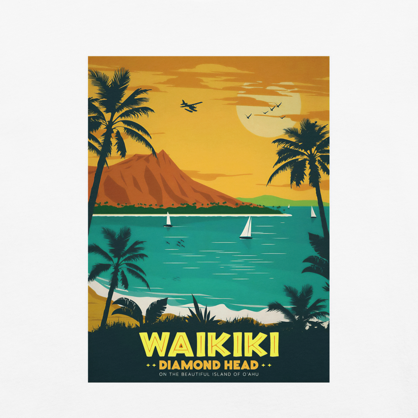 Waikiki Vintage - Heavy Cotton T-Shirt