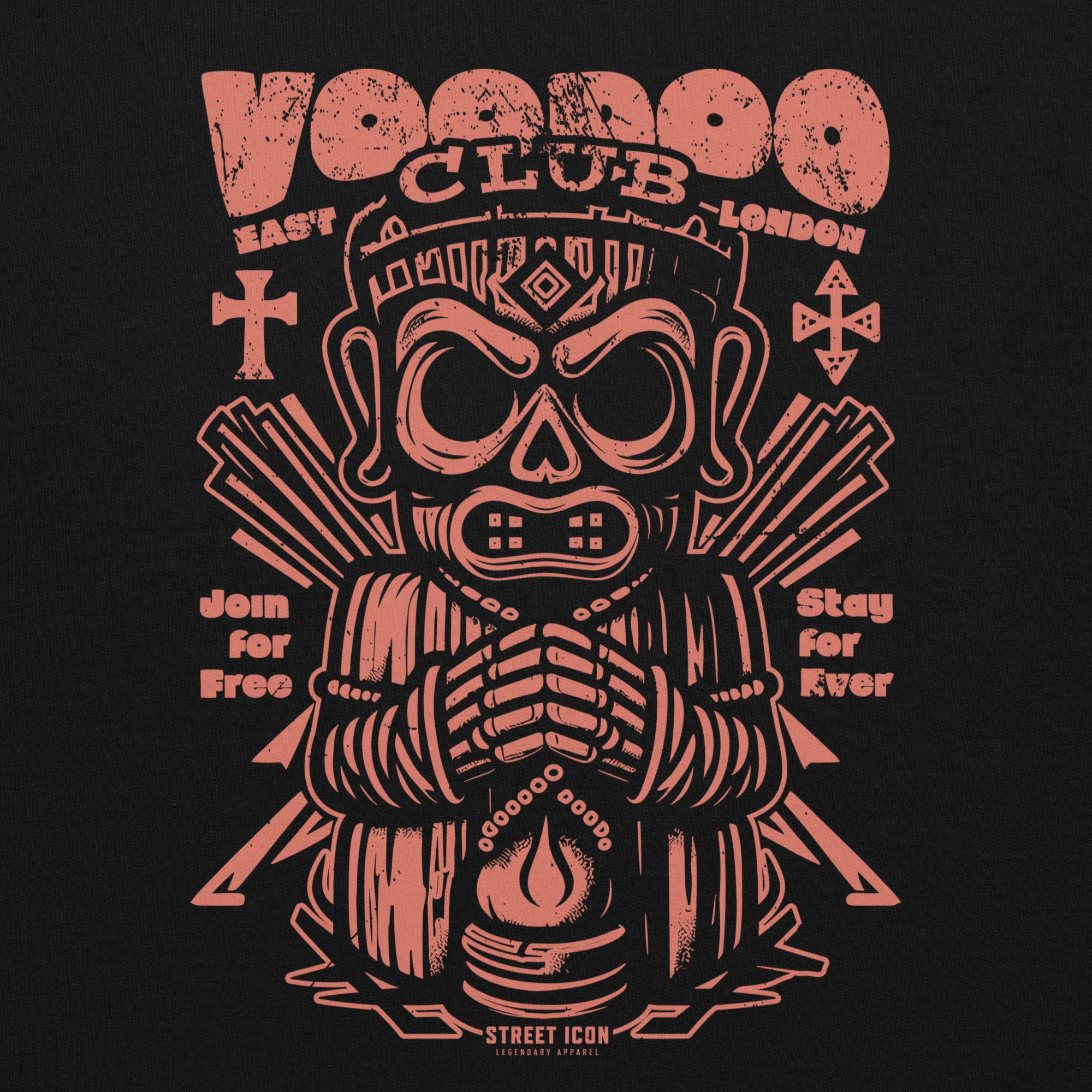 Voodoo Club - Hoodie - Street Icon
