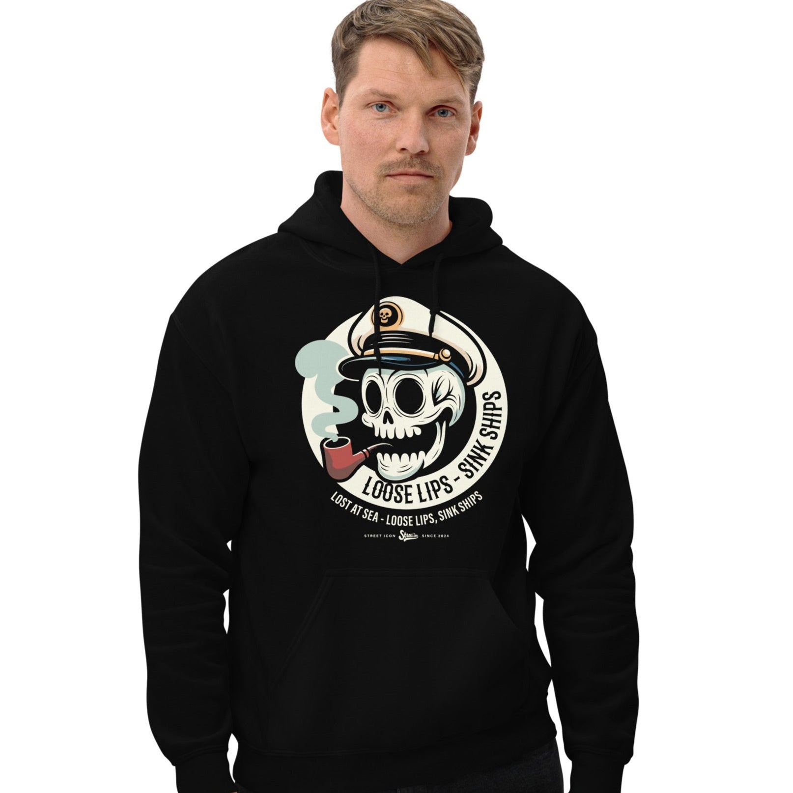 Loose Lips - Hoodie - Street Icon