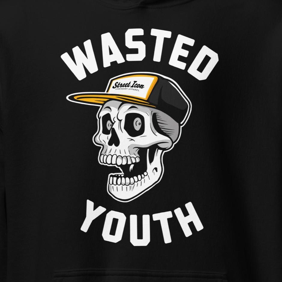 Wasted Skate Skull - Hoodie