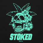 Stoked Skull - Hoodie - Street Icon