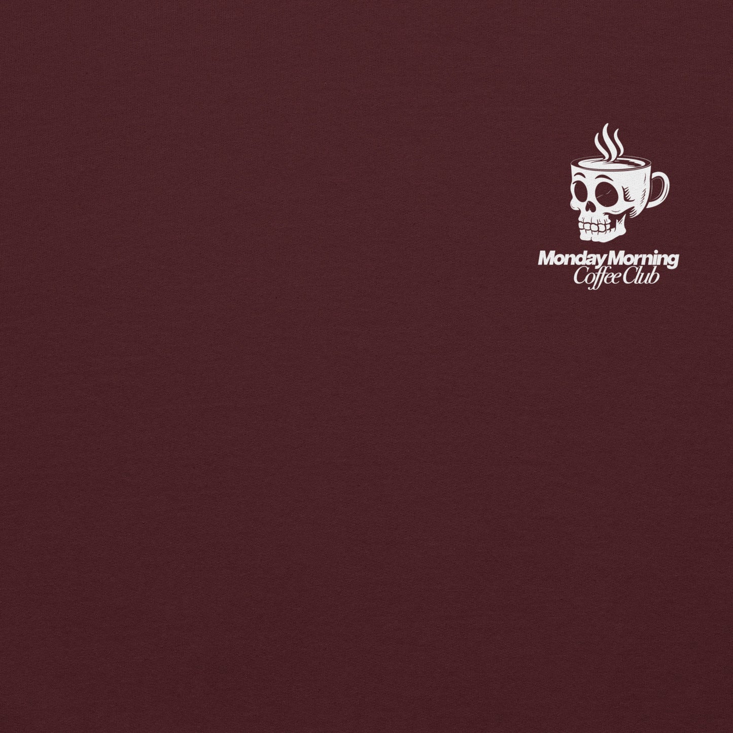 Monday Morning Coffee Club - T-Shirt mit 2-seitigem Druck