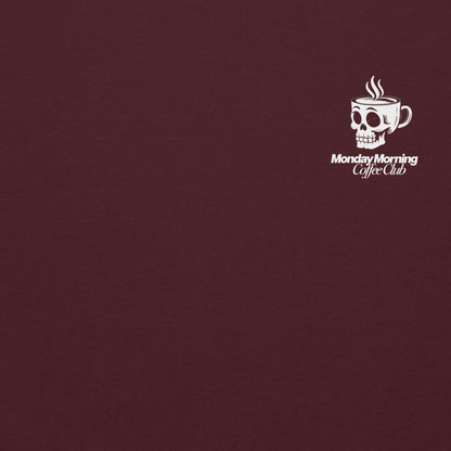 Monday Morning Coffee Club - T-Shirt mit 2-seitigem Druck