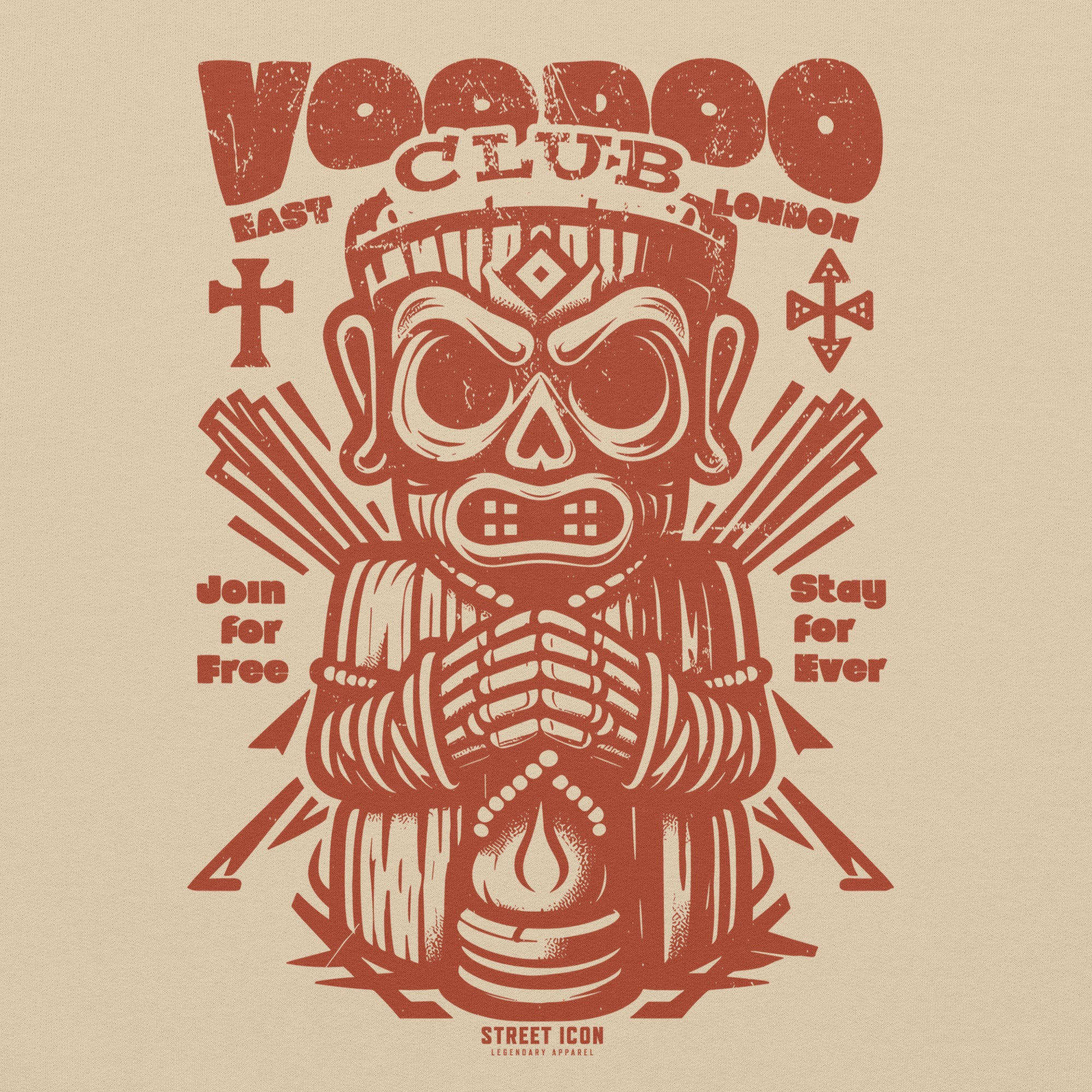 Voodoo Club - Hoodie - Street Icon