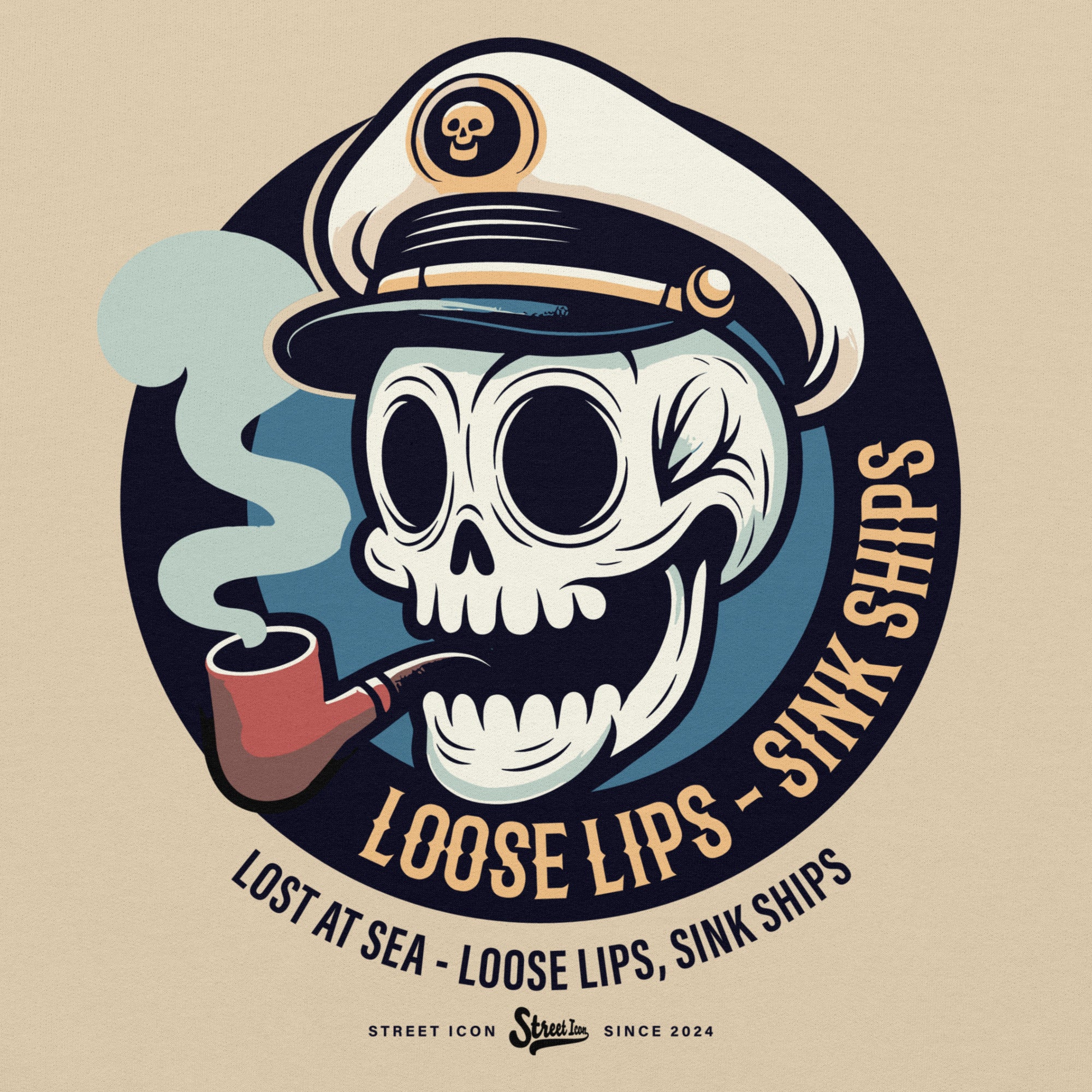 Loose Lips - Hoodie - Street Icon