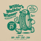 Willie's Walkin' Wiener - Hoodie - Street Icon