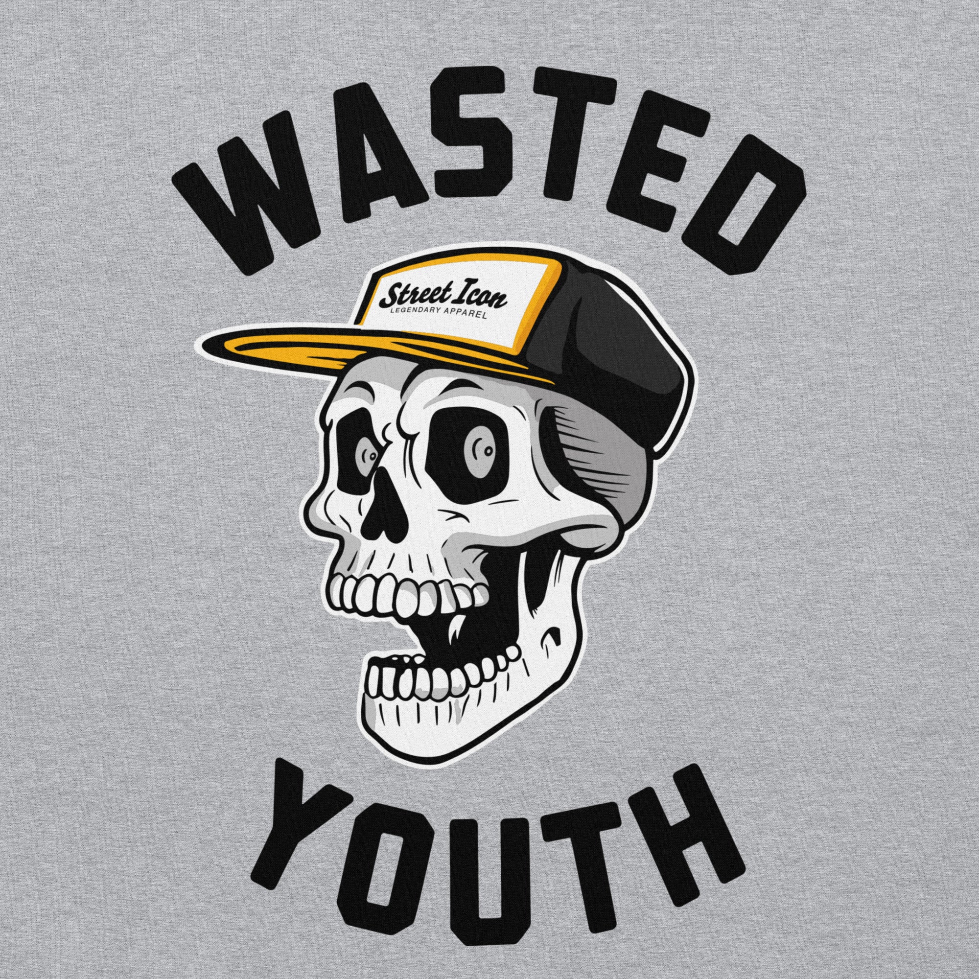 Wasted Skate Skull - Hoodie - Street Icon
