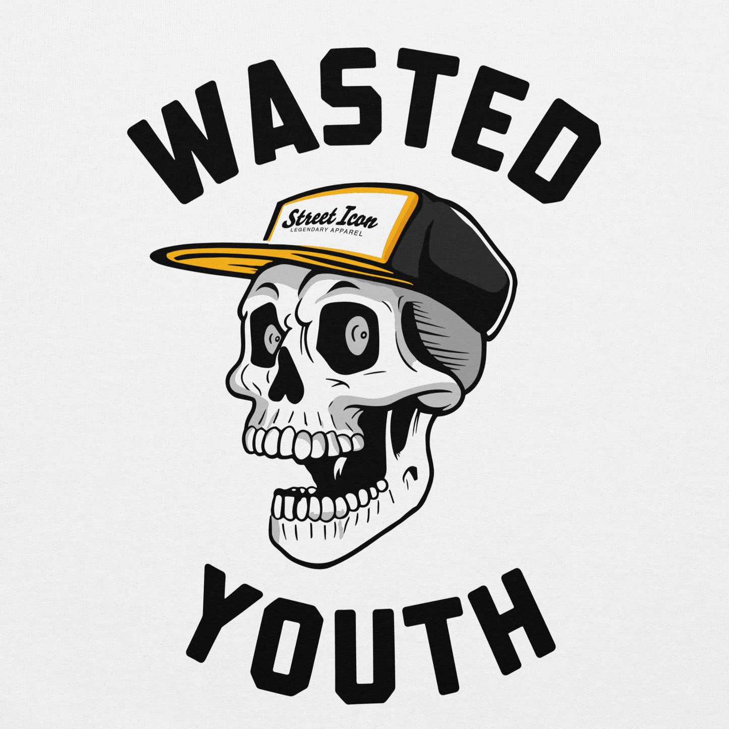 Wasted Skate Skull - Hoodie