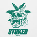 Stoked Skull - Hoodie - Street Icon