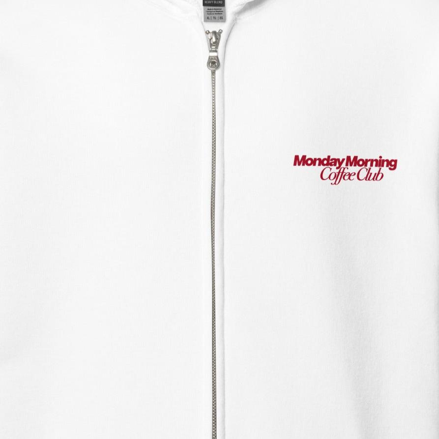 Team Latte - Zip Hoodie mit 2-seitigem Druck - Street Icon