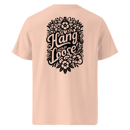 Hang Loose Emblem - Premium T-Shirt with Back Print