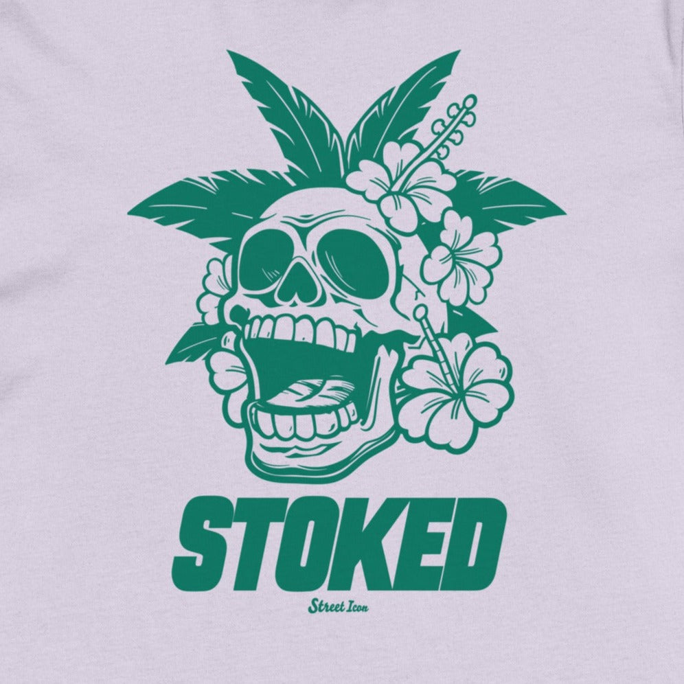 Stoked Skull - Premium T-Shirt - Street Icon