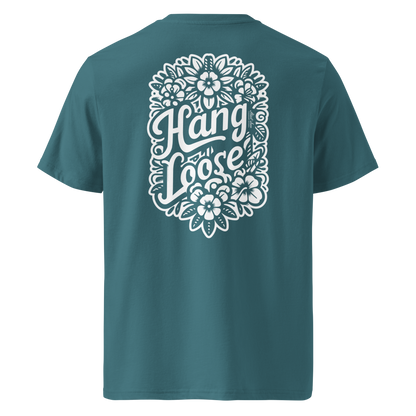 Hang Loose Emblem - Premium T-Shirt with Back Print