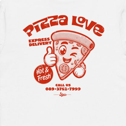 Pizza Love - Premium T-Shirt with back print